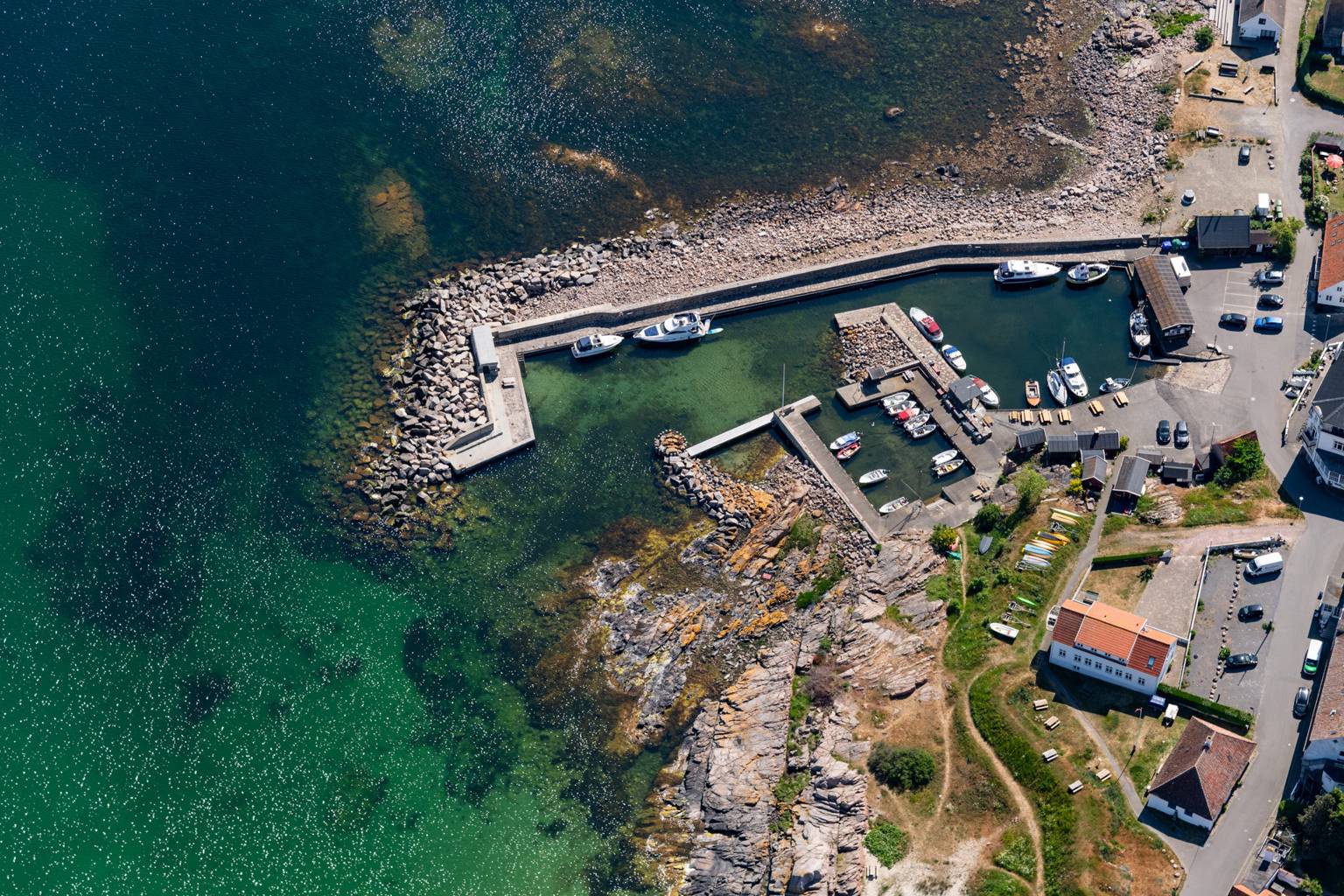 Sandvig Havn in Allinge