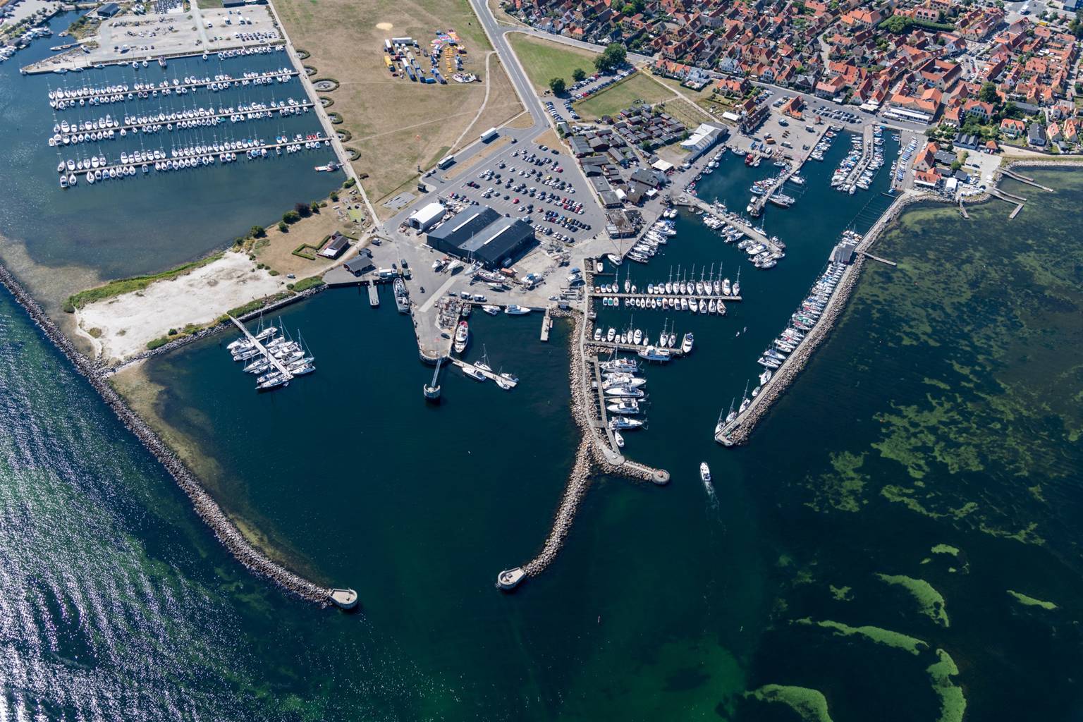 Dragør Havn — luftfoto